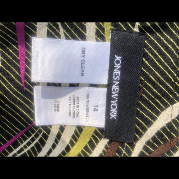 Silk Jones New York skirt size 14 - Picture 4 of 6